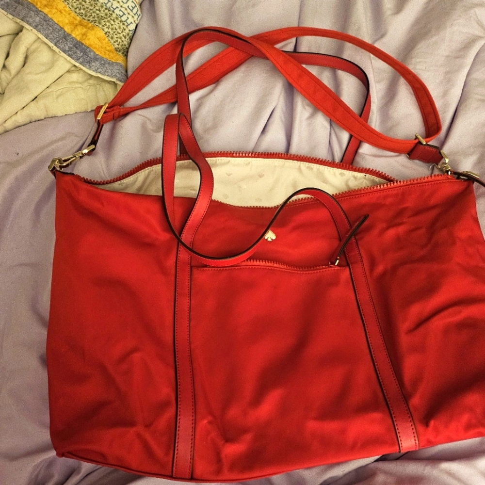 Kate spade duffle bag